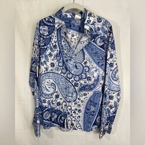 Craig Taylor button down woman’s blouse, sz‎ XL